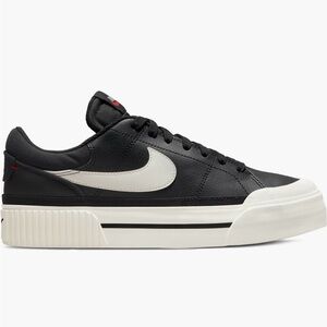 Nike Court Legacy Lift - black size 7.5